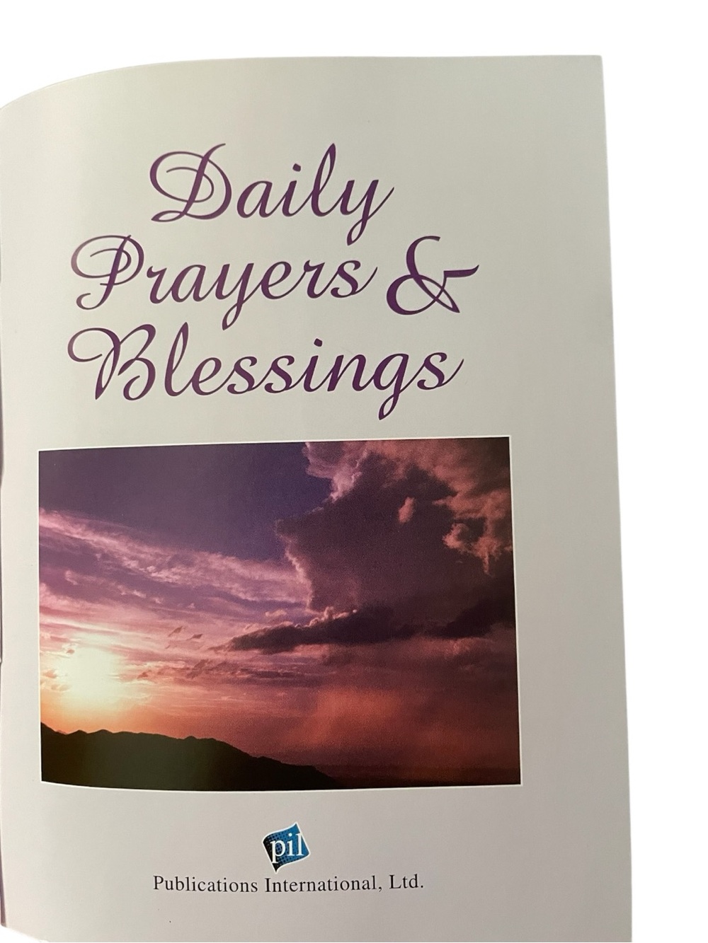 “Daily Prayers & Blessings” Hardcover Devotional by Publications International